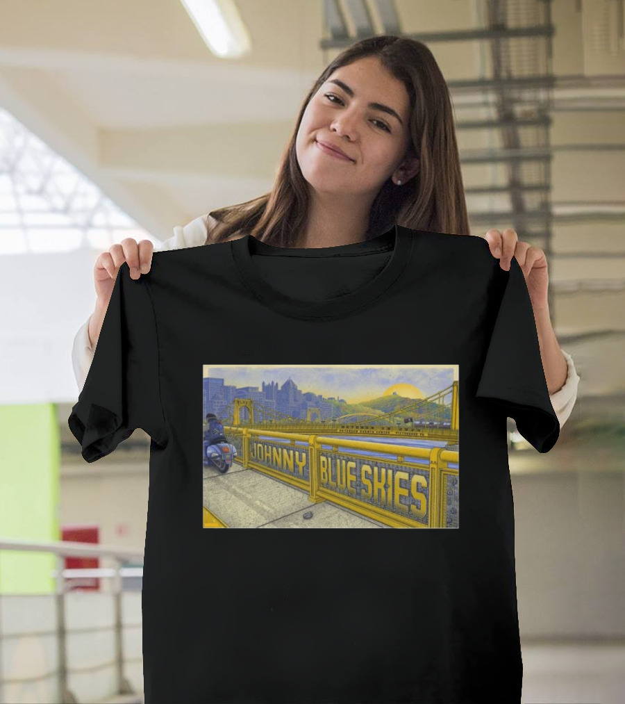 Sturgill Simpson October 18 2024 Petersen Events Center Pittsburgh Johnny Blue Skies Tour T-Shirt