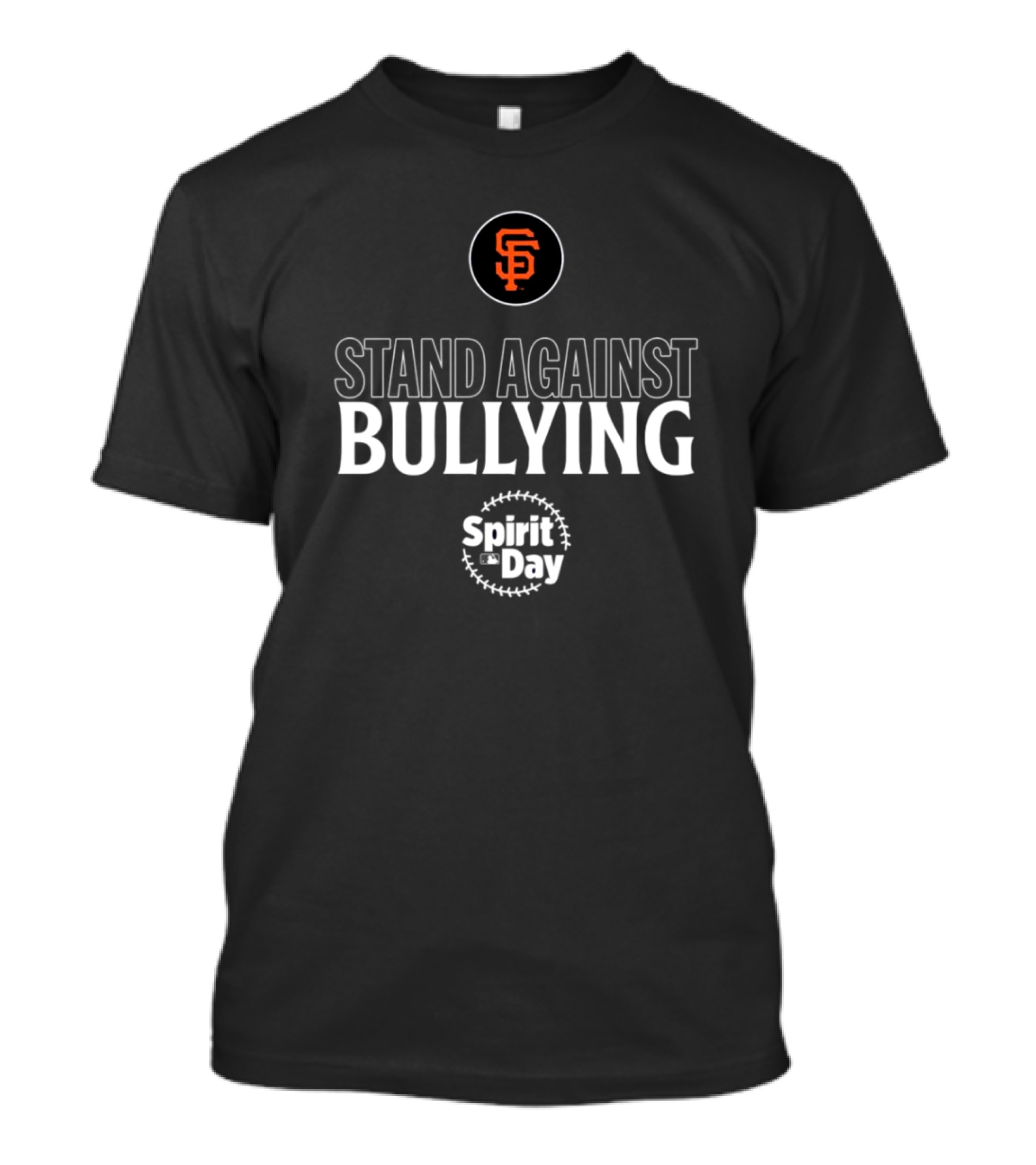 San Francisco Giants Spirit Day Stand Against Bullying MLB T-Shirt