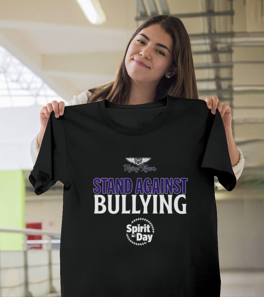 Flying Tigers Stand Against Bullying Spirit Day T-Shirt