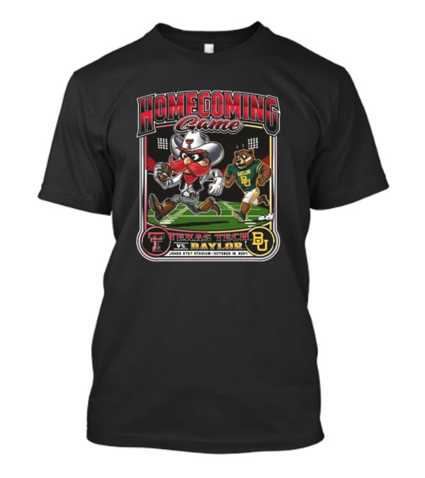 Texas Tech Vs Baylor Homecoming Game Jones AT&T Stadium October 19 T-Shirt
