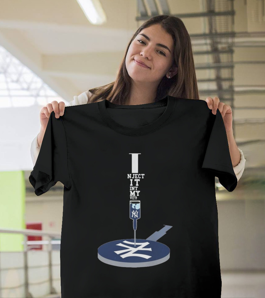 New York Yankees ALCS Inject It Into My Veins Syringe T-Shirt