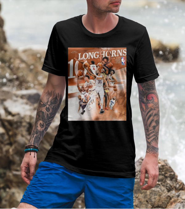 Texas Longhorns NBA Jarrett Allen Mohamed Bamba Kevin Durant Basketball Stars T-Shirt