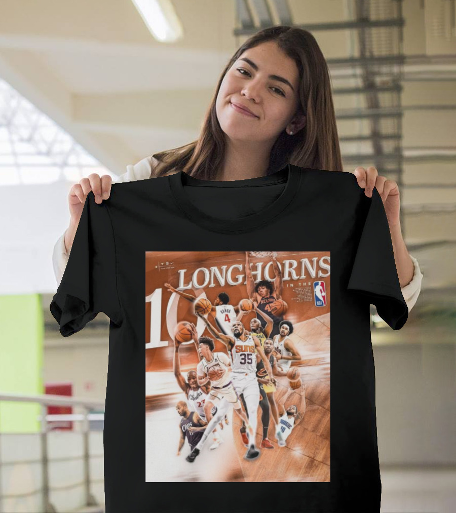Texas Longhorns NBA Jarrett Allen Mohamed Bamba Kevin Durant Basketball Stars T-Shirt