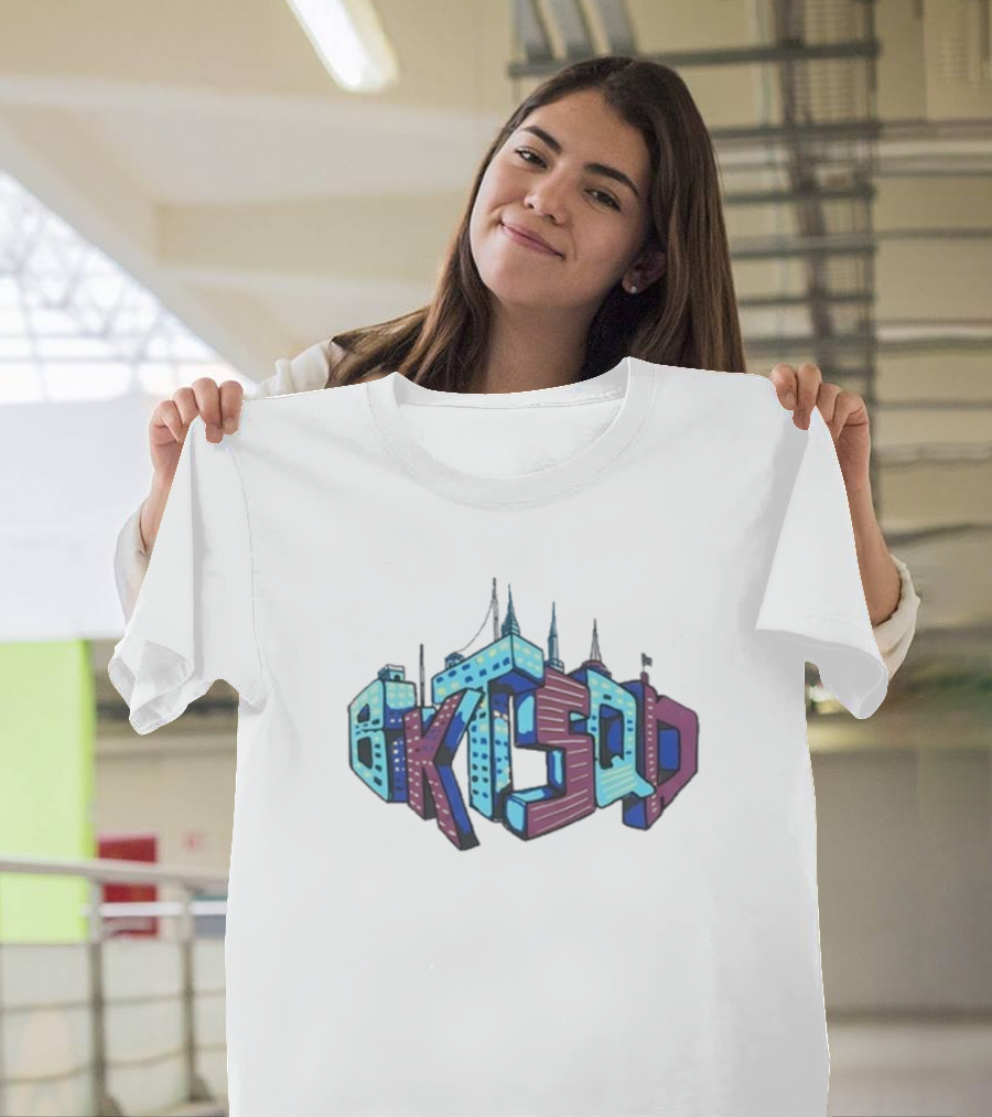 Bucketsquad BKTSQD Skyline Building Blocks T-Shirt