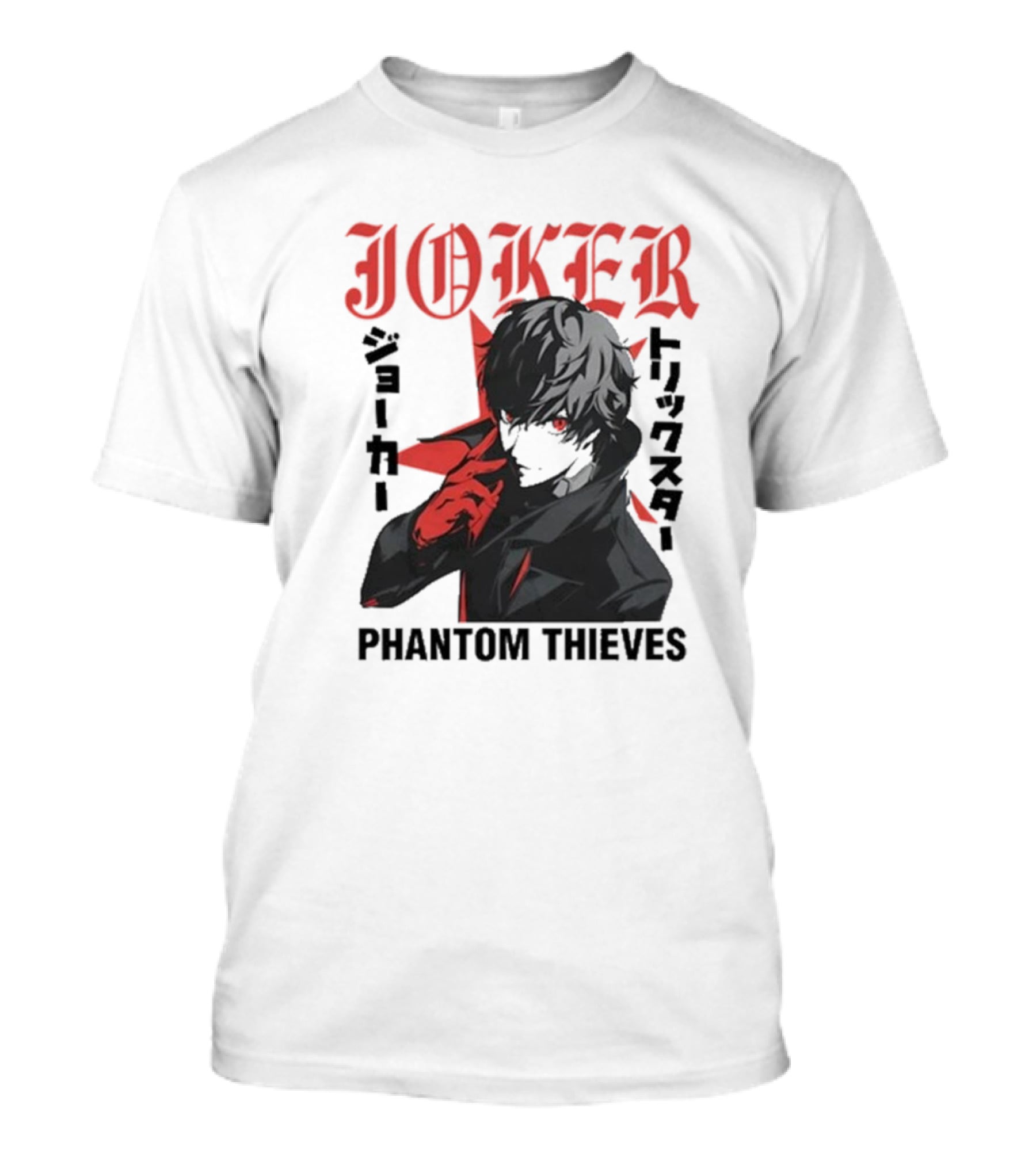 Joker Phantom Thieves Persona 5 Stylized Character T-Shirt