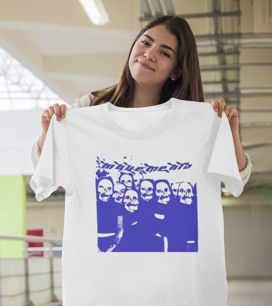 Movements Skeleton Mask Group Afraid To Die T-Shirt