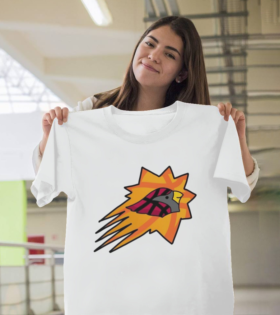 NFL NBA Cardinals Phoenix Suns Logo Mashup Combine T-Shirt