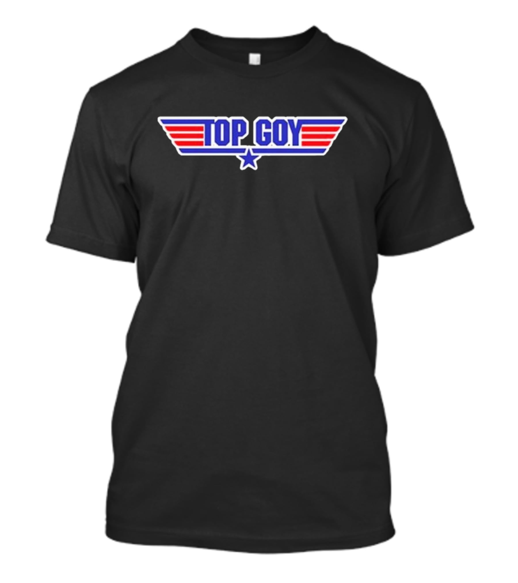 1984 Maverick Top Goy Wings Star Emblem Retro T-Shirt