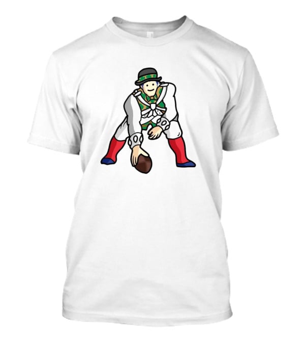 NFL X NBA Patriots Celtics Football Basketball Crossover T-Shirt