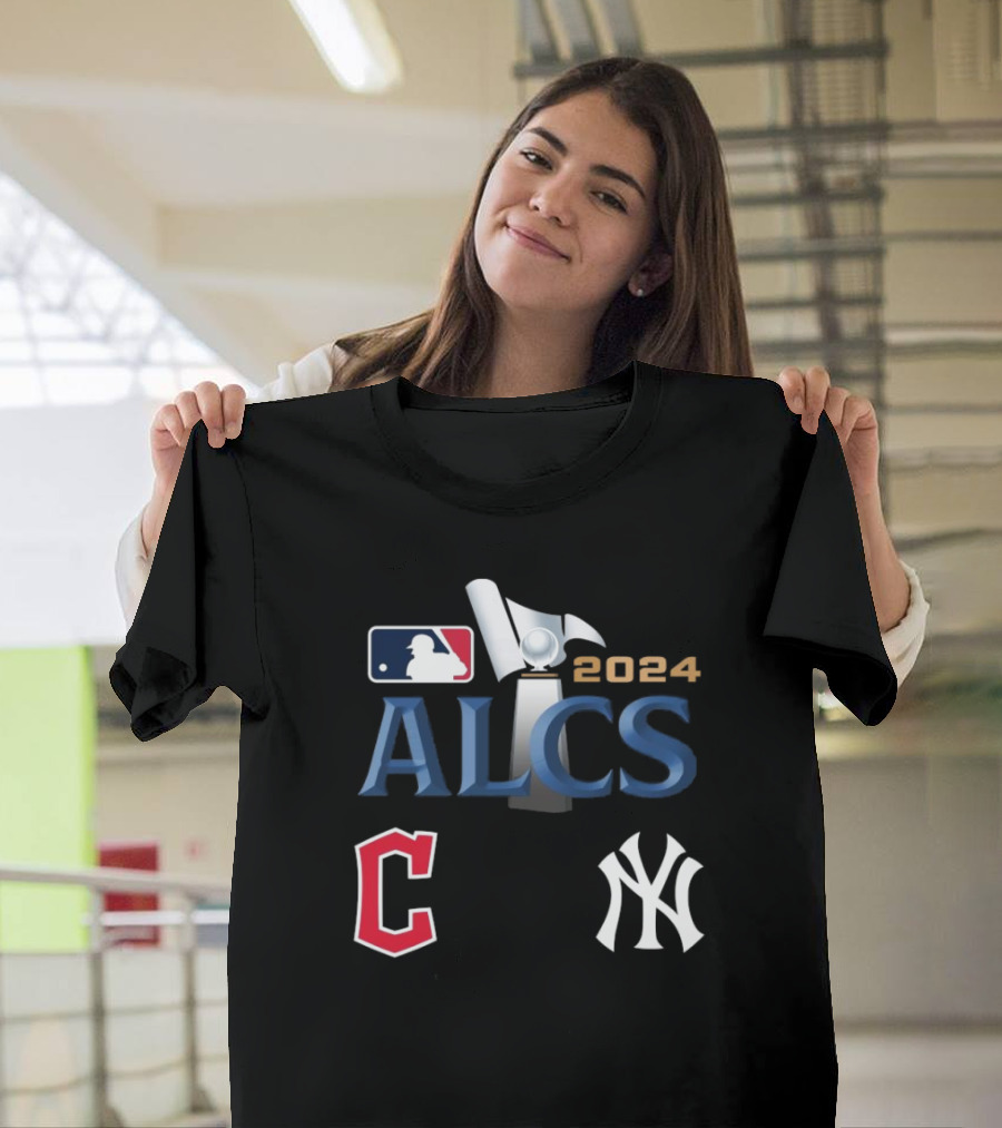 Cleveland Guardians Vs New York Yankees 2024 ALCS Matchup T-Shirt