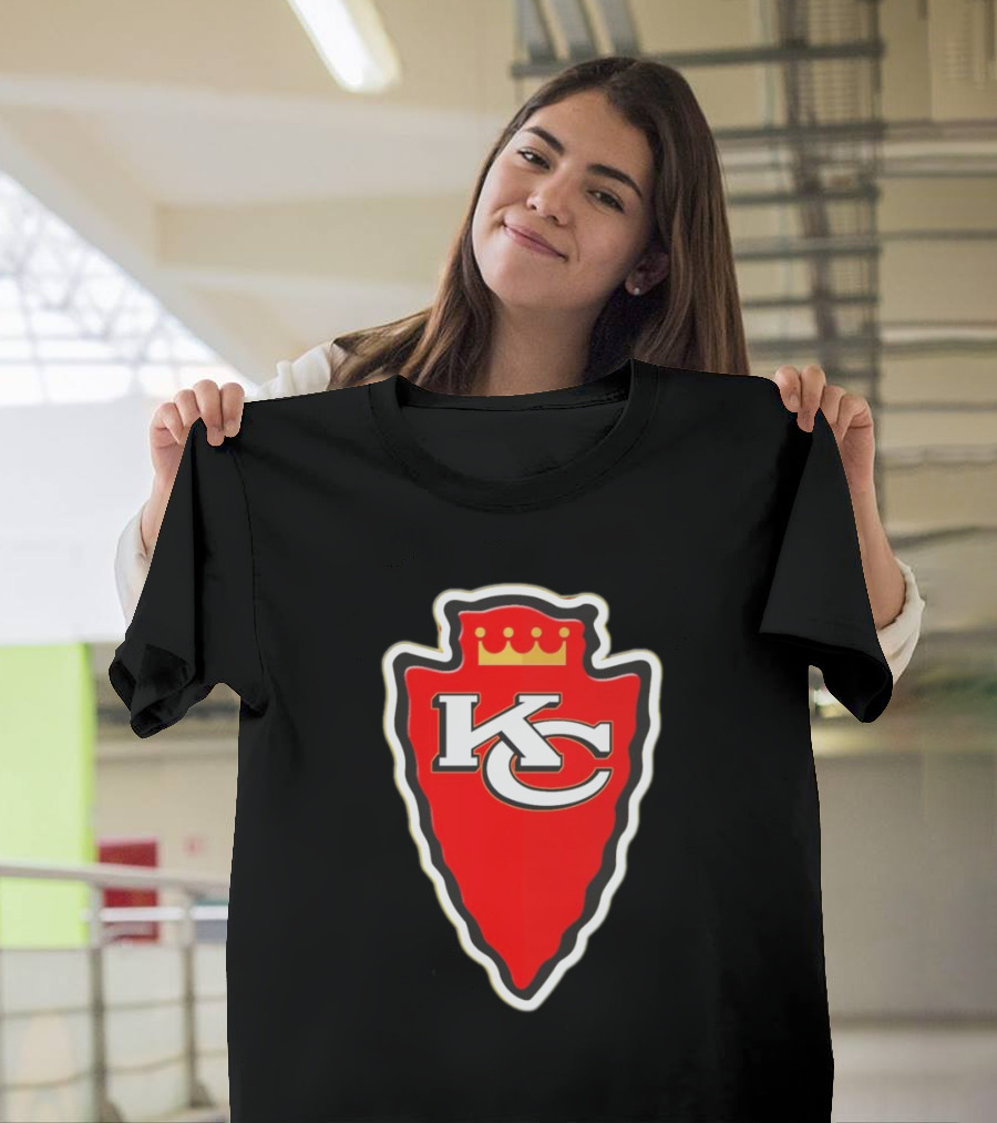 NFL Kansas City Chiefs X MLB Kansas City Royals Mashup T-Shirt