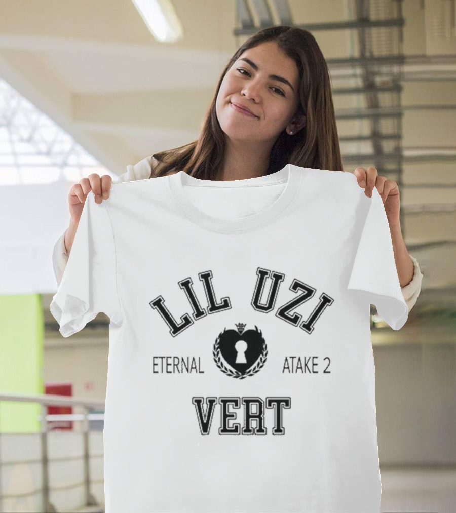 Lil Uzi Vert Eternal Atake 2 Heart Keyhole Laurel Crown T-Shirt