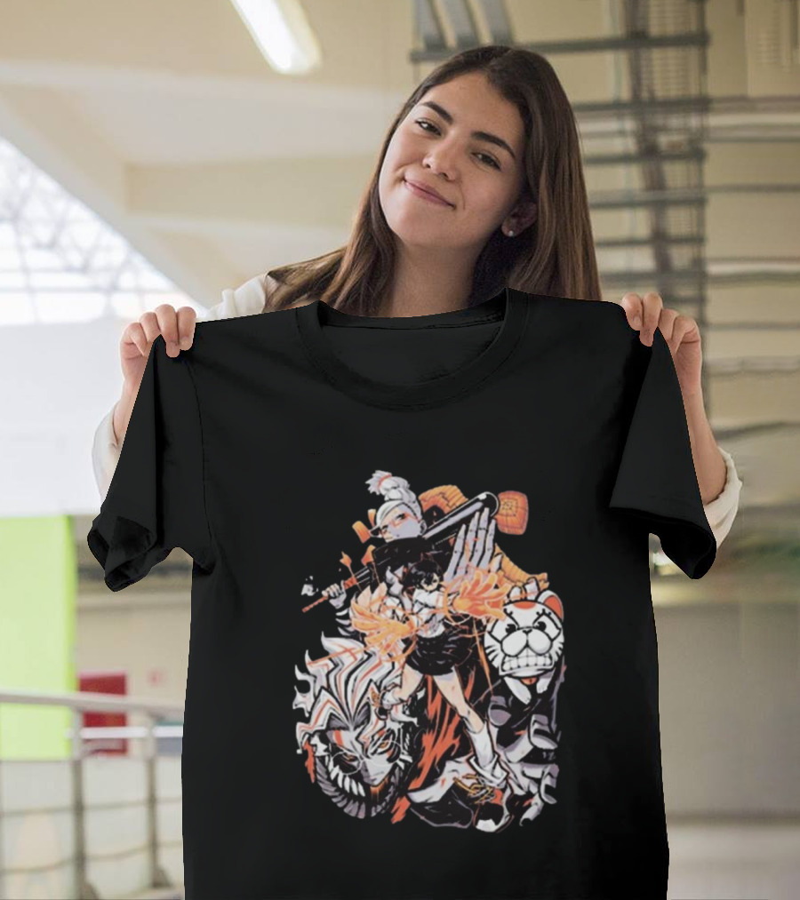 Dandadan 2024 Doodle Toon Anime Aesthetic T-Shirt