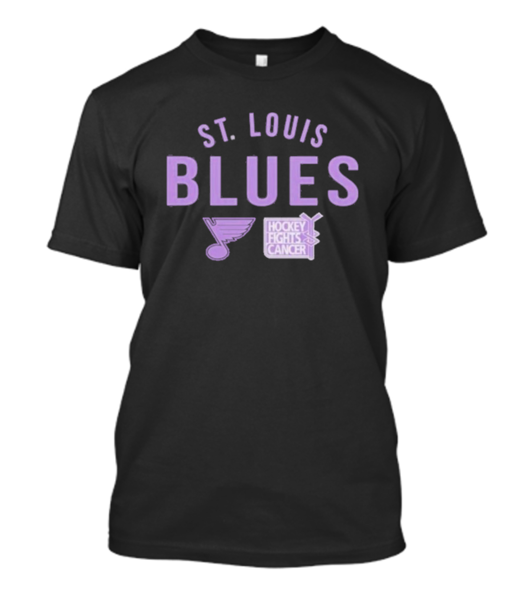 St. Louis Blues Hockey Fights Cancer Resilient Richmond T-Shirt