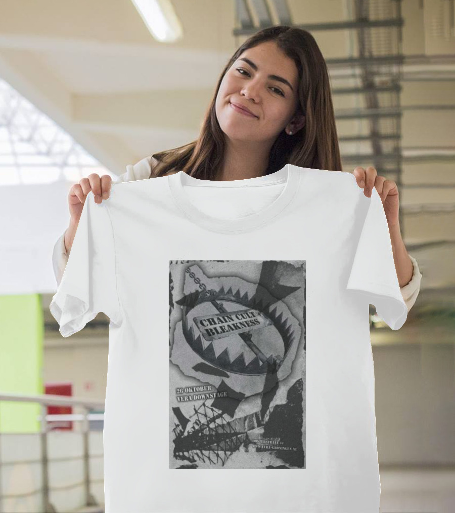 Chain Cult Bleakness Vera Downstage Groningen 26 Oktober T-Shirt