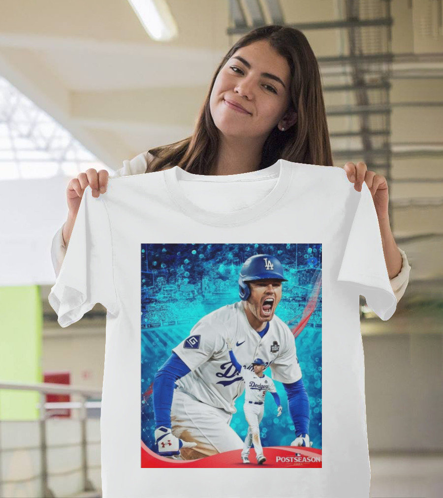 Freddie Freeman Los Angeles Dodgers Postseason 2024 Are You Serious World Series MLB T-Shirt