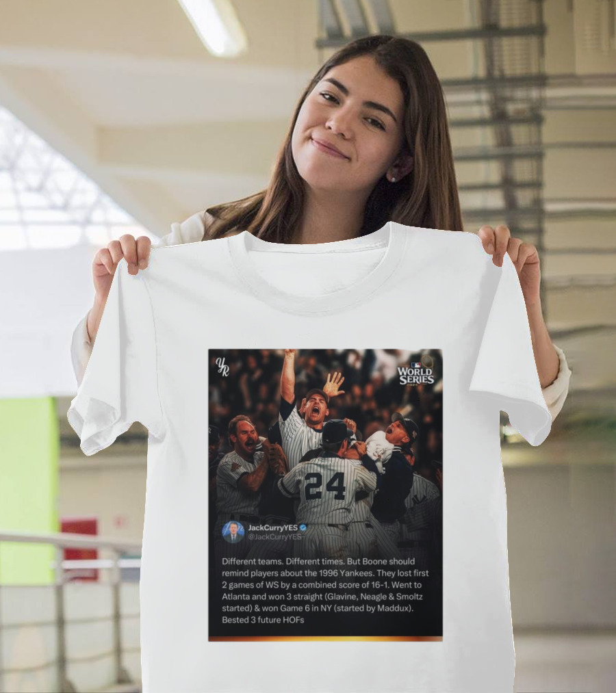 New York Yankees World Series 2024 Different Teams Different Times T-Shirt