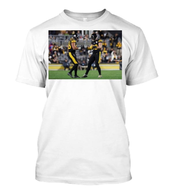 Pittsburgh Steelers T.J. Watt And Alex Highsmith Defensive Edge Duo Dominance T-Shirt