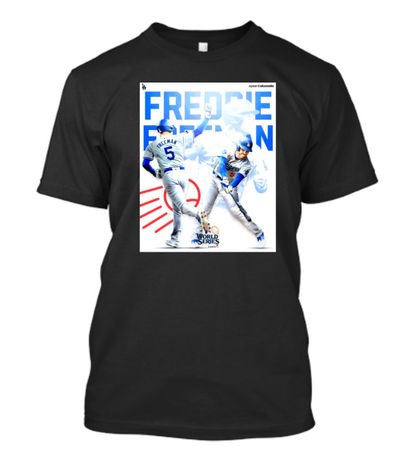Freddie Freeman World Series Record MLB 2024 Dodgers Game 7 T-Shirt