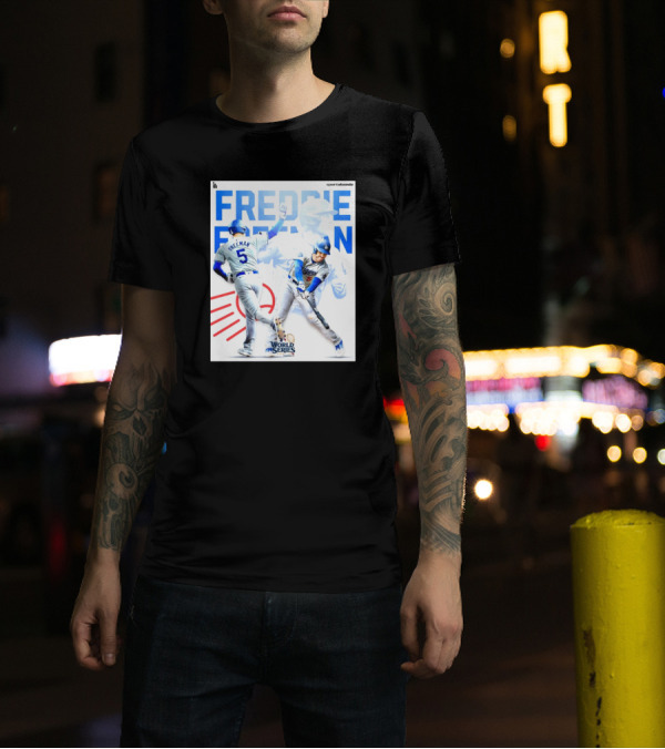 Freddie Freeman World Series Record MLB 2024 Dodgers Game 7 T-Shirt