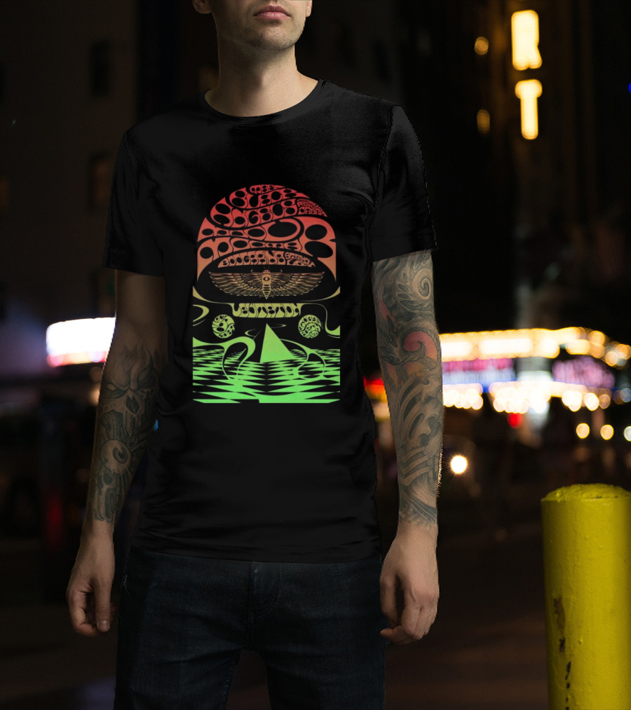 The Black Angels Levitation Festival 2024 Stubb's Austin TX Psychedelic T-Shirt