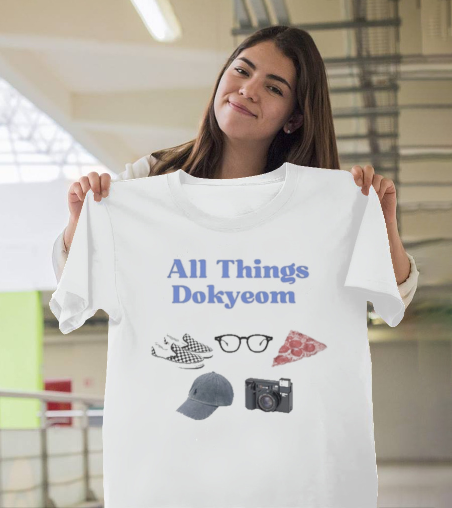 All Things Dokyeom 2024 Pizza Glasses Camera Hat Shoes T-Shirt