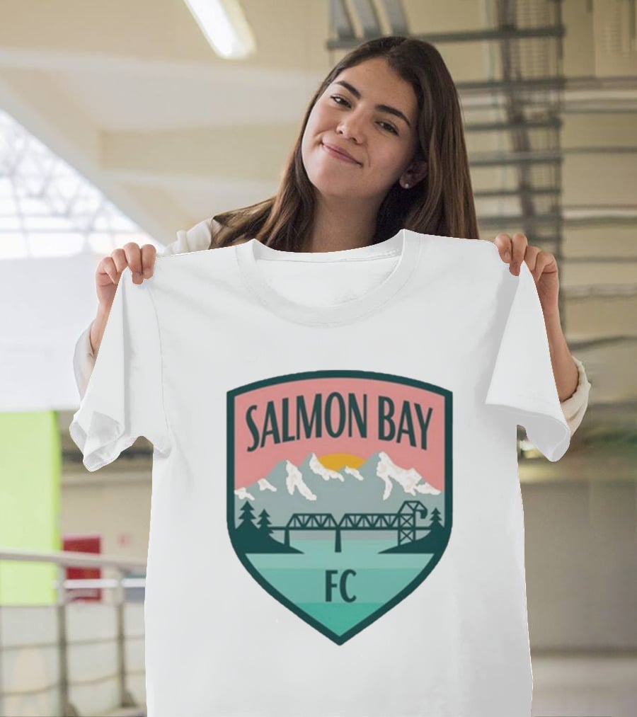 Ballard FC Salmon Bay FC Salmon Bay Mountain Bridge Vintage T-Shirt