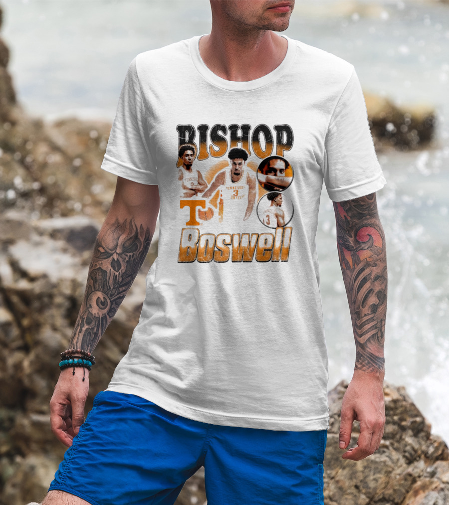 Bishop Boswell Tennessee Vols Basketball Retro 90s T-Shirt