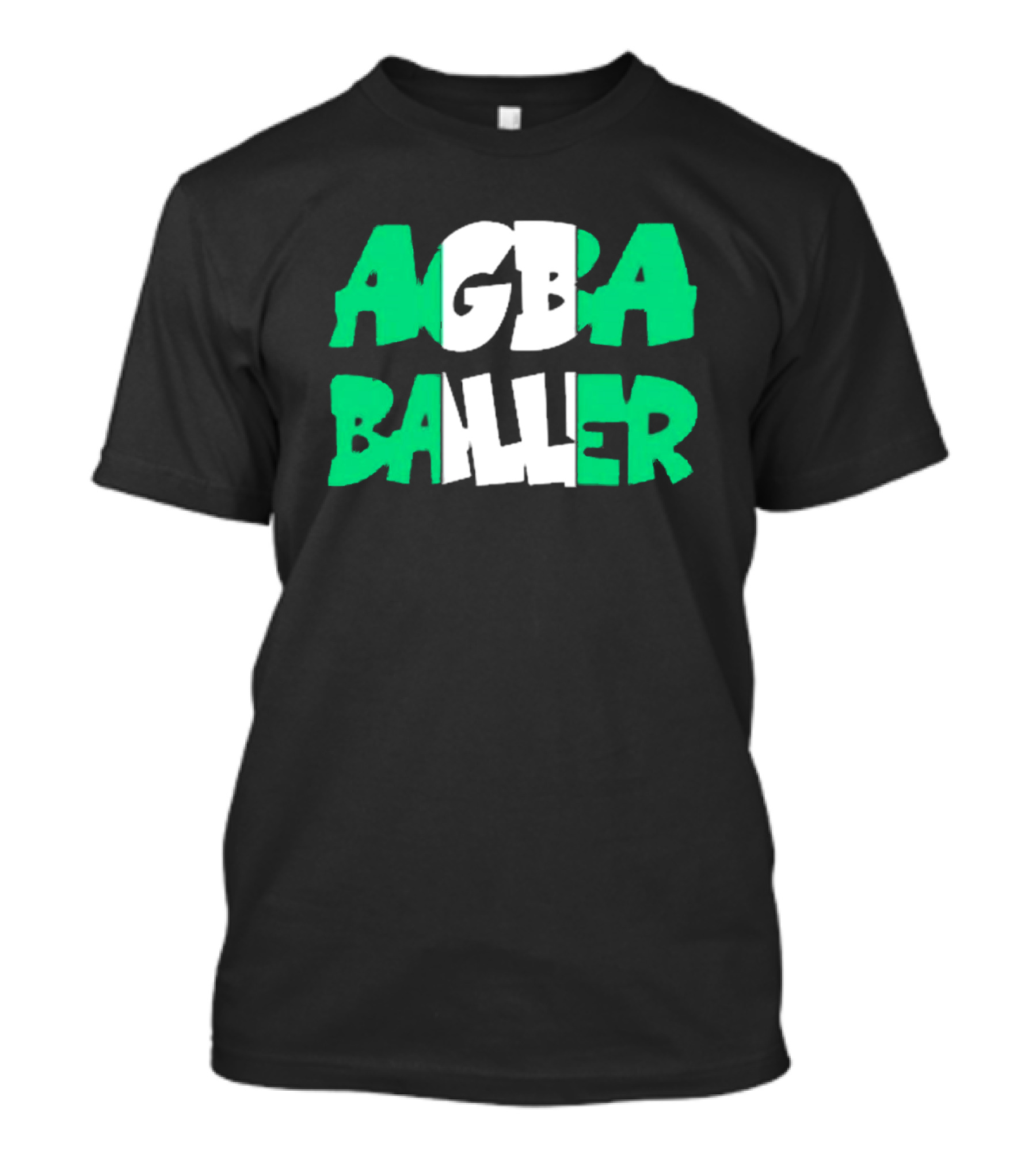 Agba Baller Wearing Agba Baller Agba Baller T-Shirt