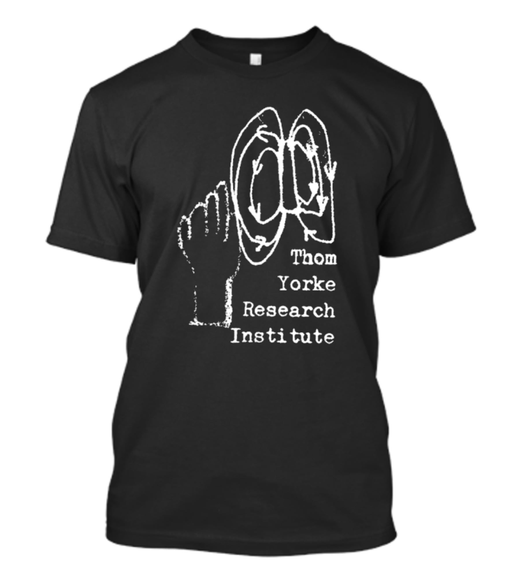 Thom Yorke Research Institute Hand With Looping Arrows T-Shirt