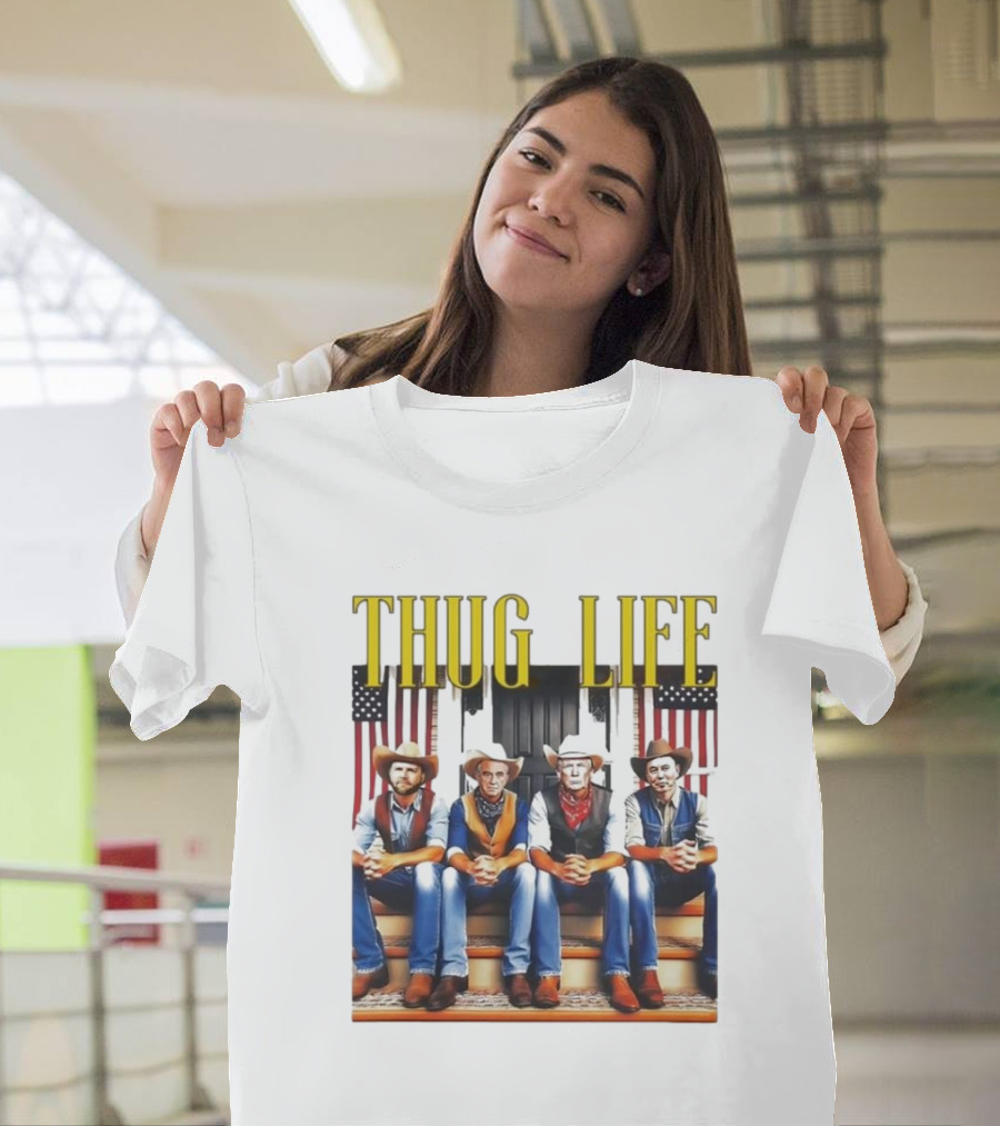 Thug Life Team Cowboys USA T-Shirt
