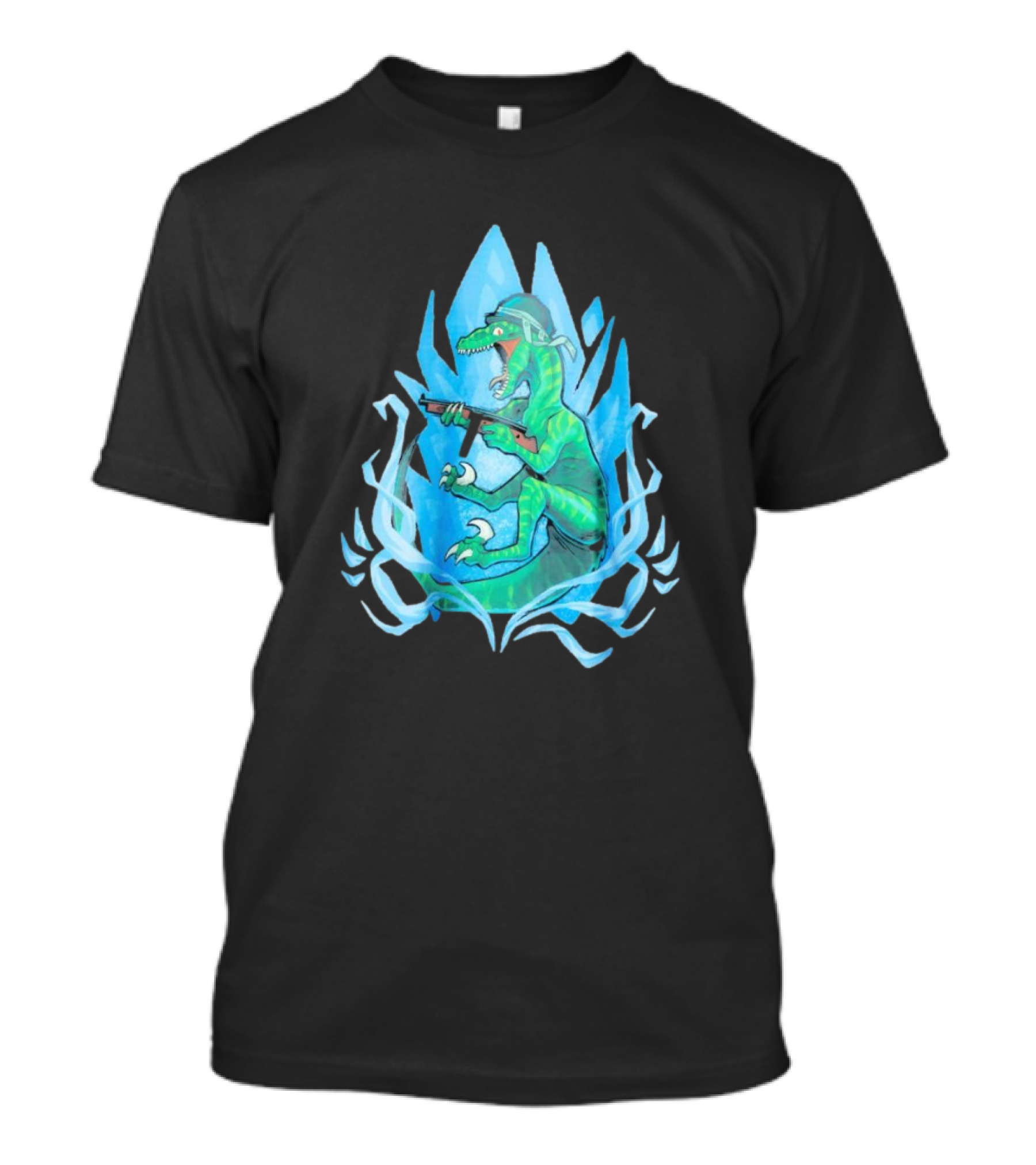 RubixRaptor Saberspark With Raptor And Maritime Horrors T-Shirt