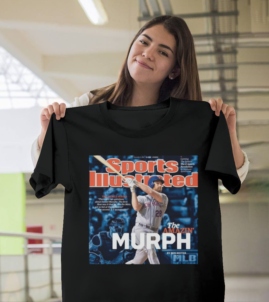 Sports Illustrated The Amazin’ Murph MLB World Series Ben Reiter T-Shirt