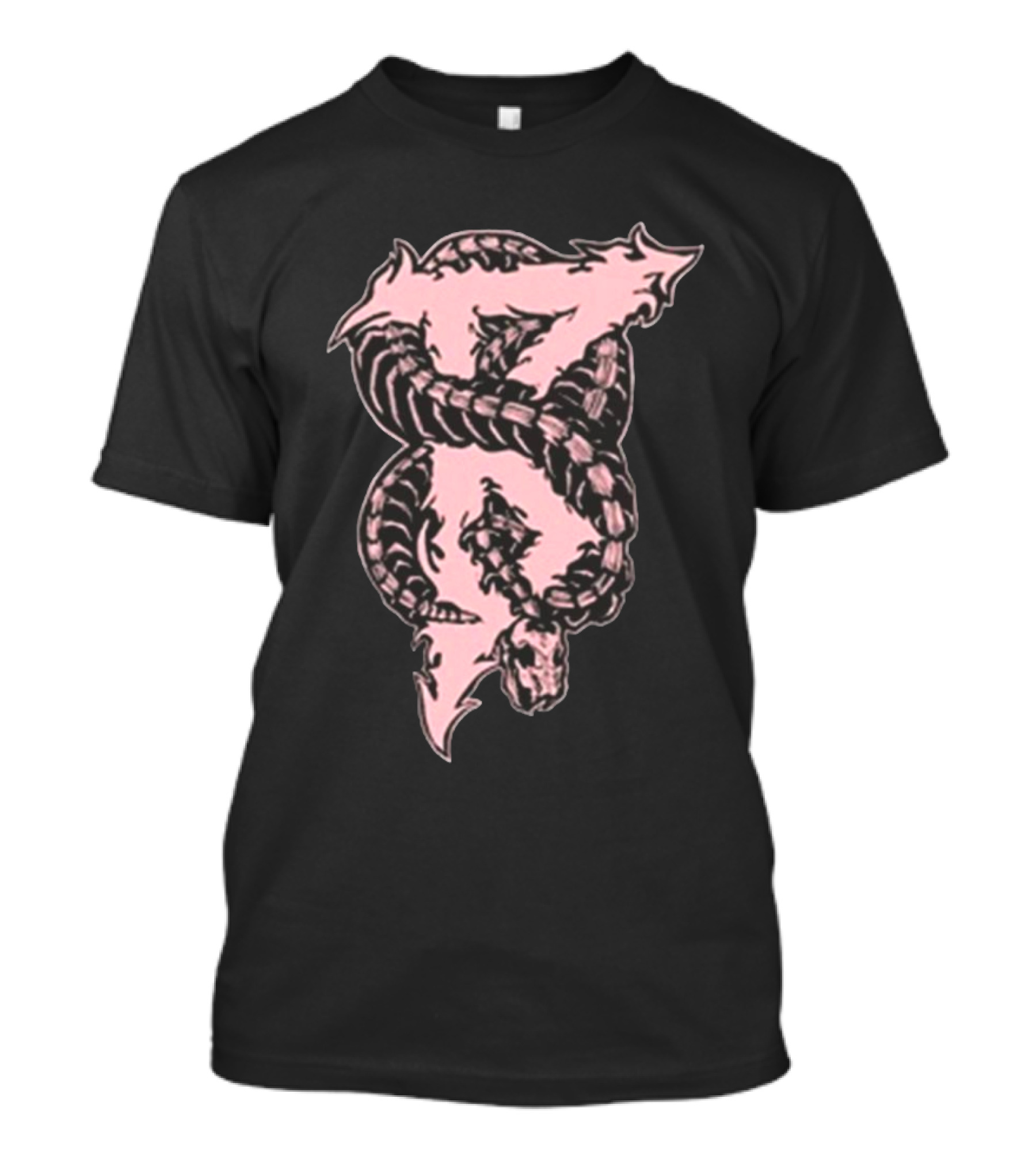 Beartooth Band Merch Metal Snake Pink T-Shirt