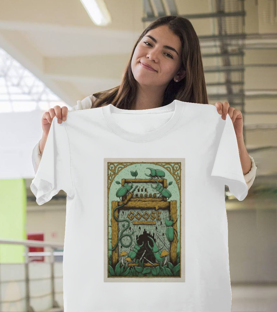 Goose Concert St Augustine FL November 1-2 2024 Beetle and Snake Forest T-Shirt