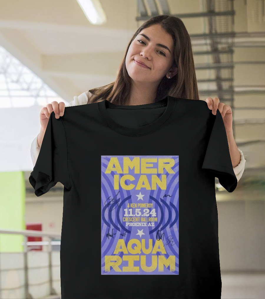 American Aquarium Ken Pomeroy 11.5.24 Crescent Ballroom Phoenix AZ T-Shirt