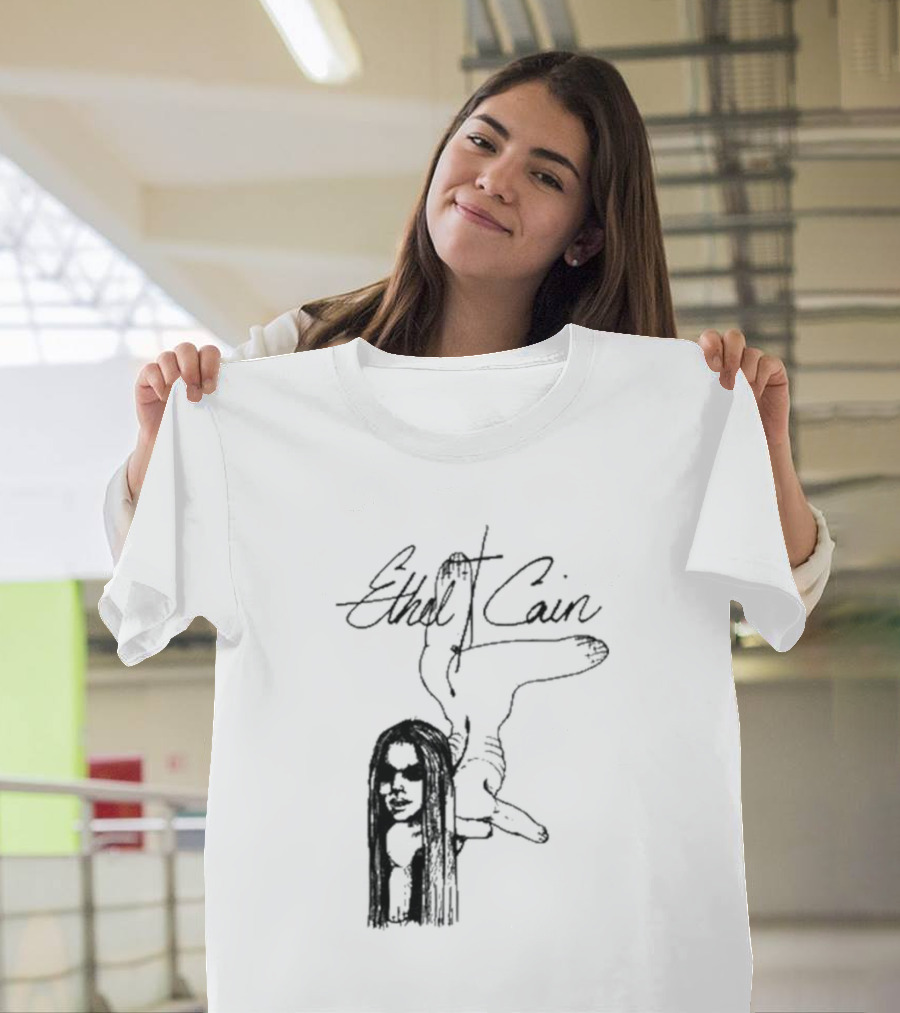 Ethel Cain Inbred Reissue Art Sketch T-Shirt