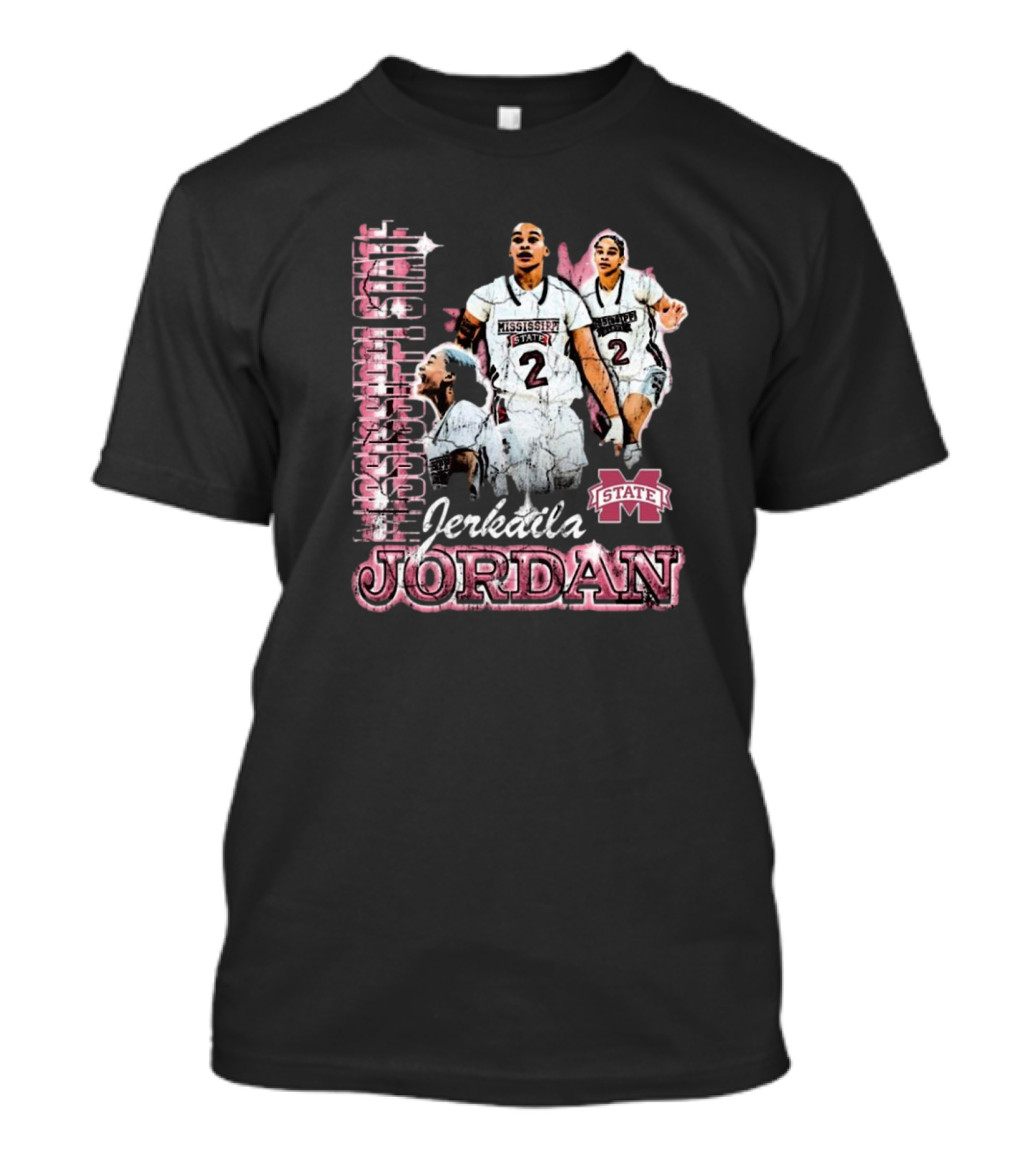 Erkaila Jordan Mississippi State Bulldogs Basketball 90s Aesthetic T-Shirt