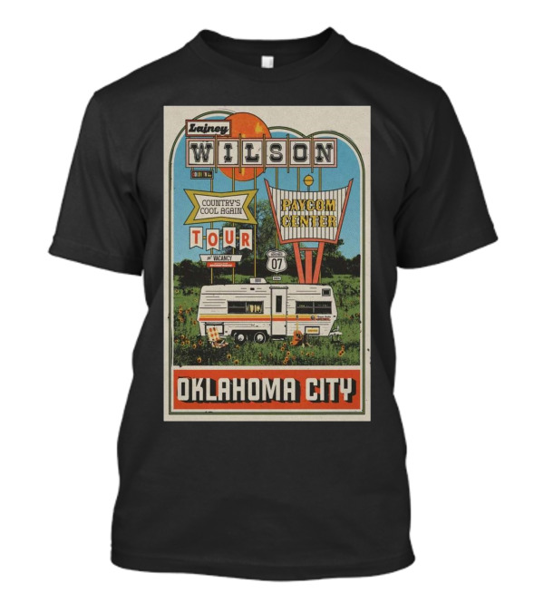 Lainey Wilson Nov 7 2024 Country's Cool Again Tour Paycom Center Oklahoma City T-Shirt