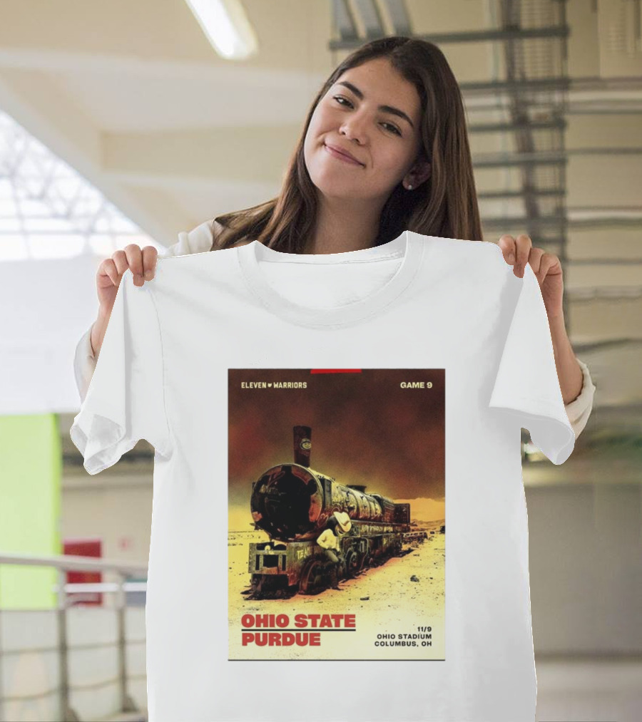 Eleven Warriors Game 9 Ohio State vs Purdue 11/9 Ohio Stadium Columbus OH T-Shirt