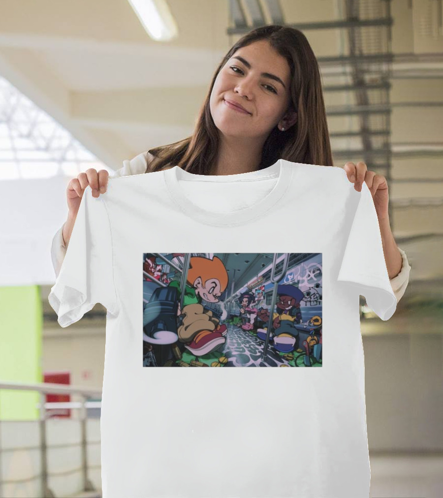 Friday Night Funkin’ Pico Subway Adventure T-Shirt