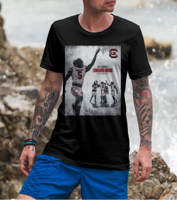 South Carolina Gamecocks Football Kyle Kennard Lombardi Award Semifinalist Achievement T-Shirt