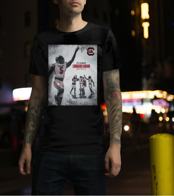 South Carolina Gamecocks Football Kyle Kennard Lombardi Award Semifinalist Achievement T-Shirt