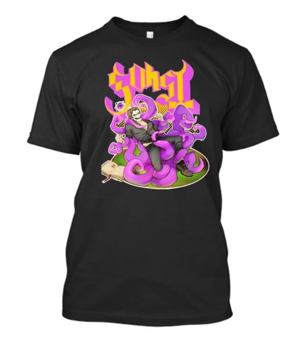 Ghost Papa Emeritus IV Kaijulz Comic Style Tentacle T-Shirt