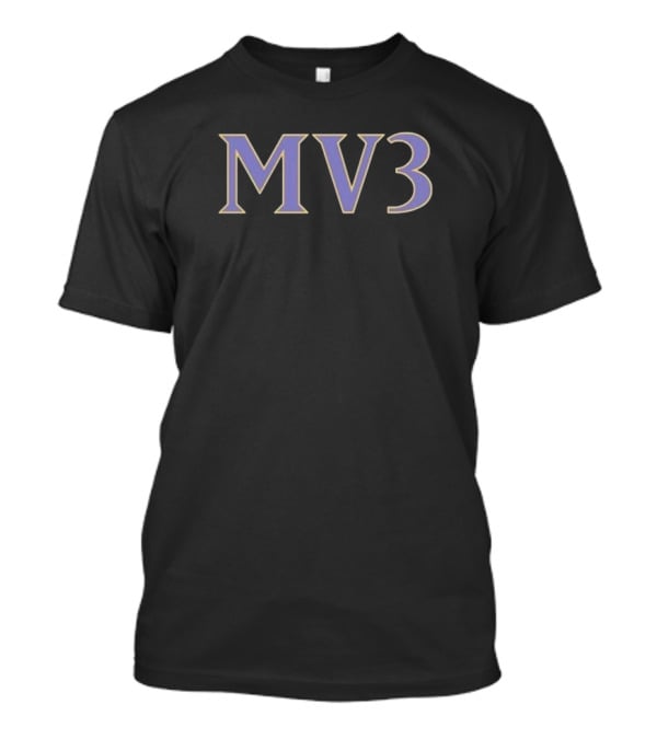 Lamar Jackson MV3 MVP T-Shirt