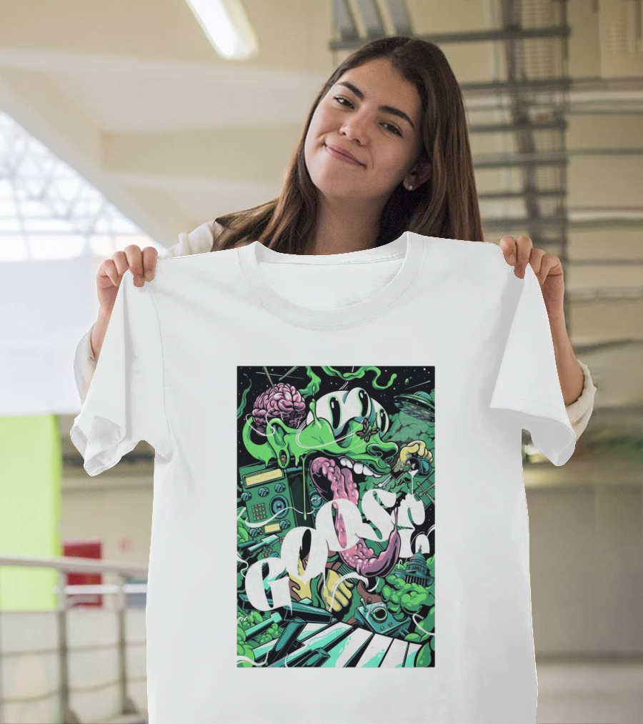 Goose Anthem Washington DC Nov 12-13 2024 Alien Psychedelic T-Shirt