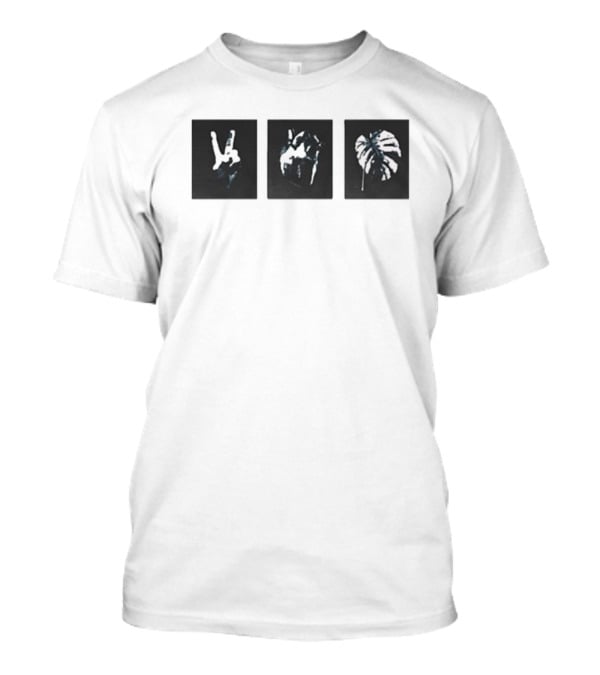 Season 8 Peace Sign Heart Metal Leaf T-Shirt