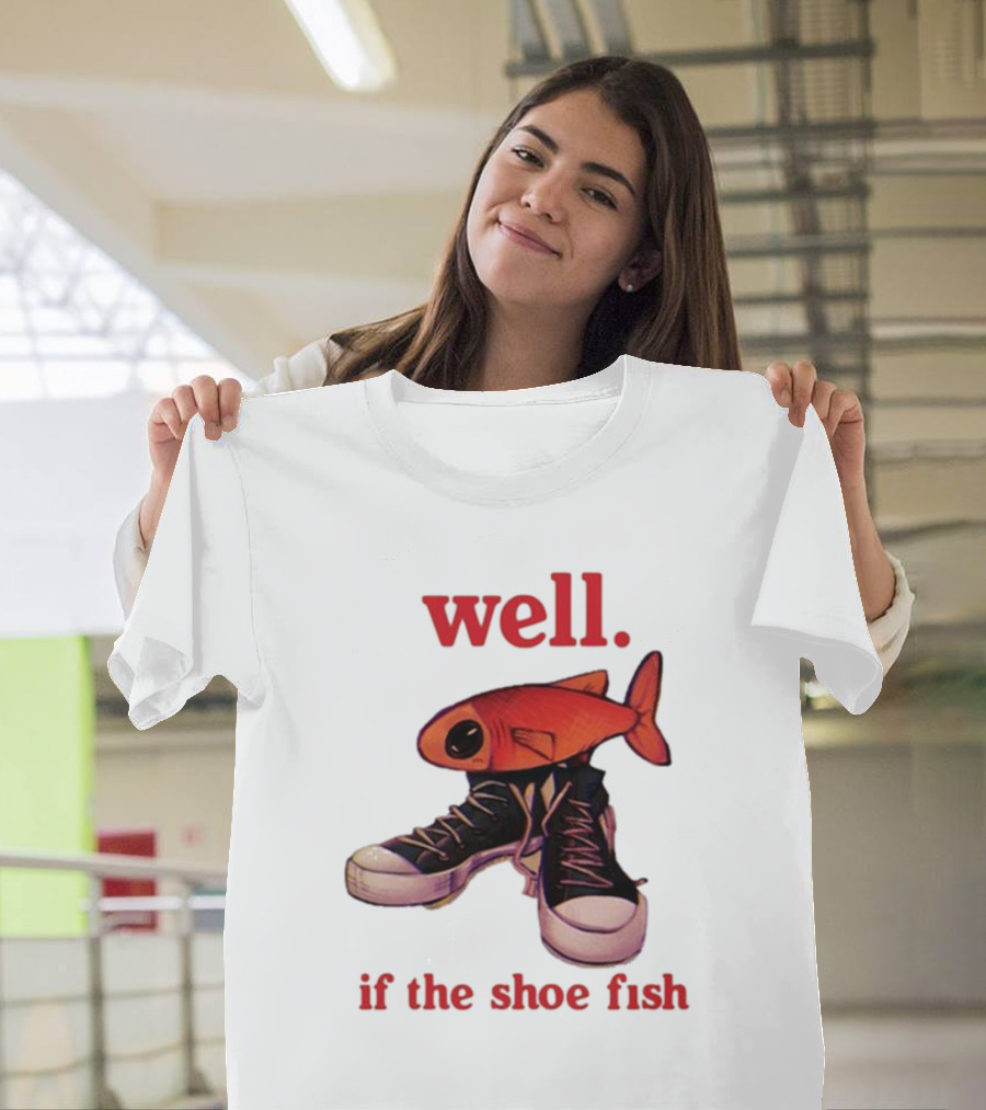 Well If The Shoe Fish, Converse Sneakers and Orange Fish T-Shirt