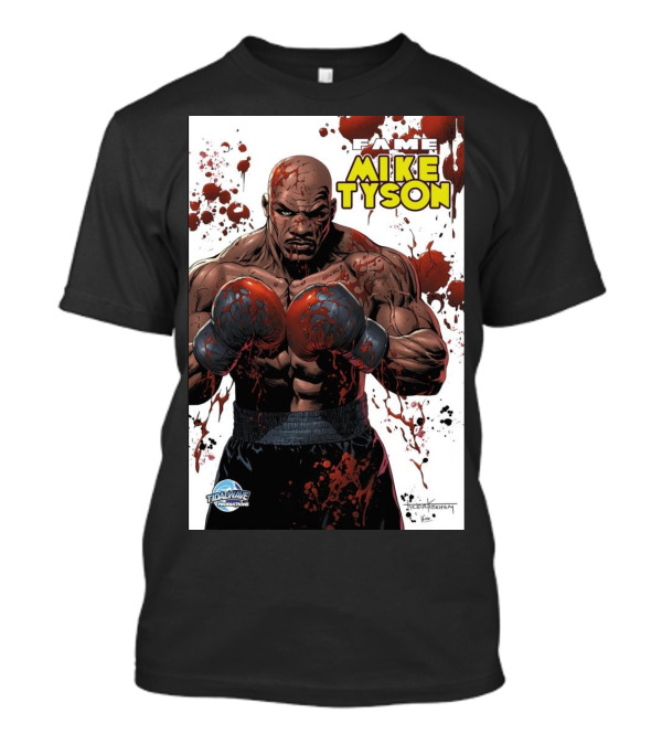 Fame Mike Tyson Battle Damage TidalWave Comics Edition T-Shirt