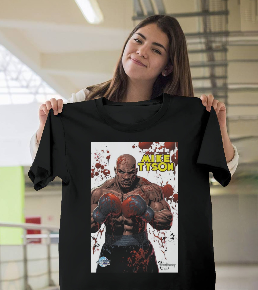 Fame Mike Tyson Battle Damage TidalWave Comics Edition T-Shirt